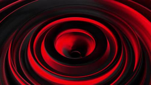 Videohive - 4K Abstract Red Hole Background Looped Video - 33101097 - 33101097