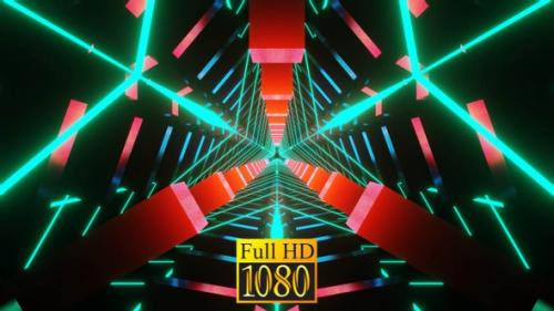 Videohive - Vj Loop Tunnel Sci Fi Space HD - 33101152 - 33101152