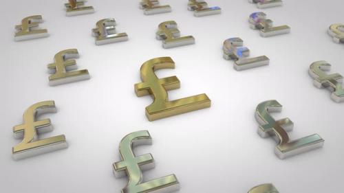 Videohive - Pound Currency Symbols - 23856282 - 23856282