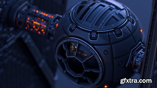 Artstation – Creating a Tie Fighter with Substance Designer