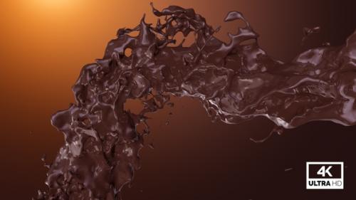 Videohive - Twisted Chocolate Splash V6 - 33108365 - 33108365