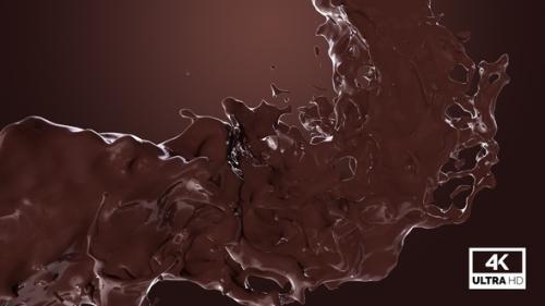 Videohive - Twisted Chocolate Splash V7 - 33116075 - 33116075