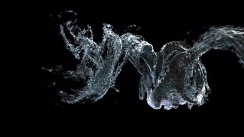 Videohive - Spiral Splash - 33123891 - 33123891