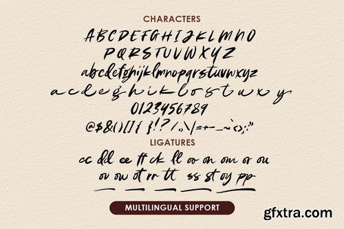 Olive & Vine - Brush Font