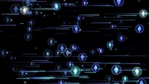 Videohive - Ethereum Crypto Particles 02 Hd - 33124086 - 33124086