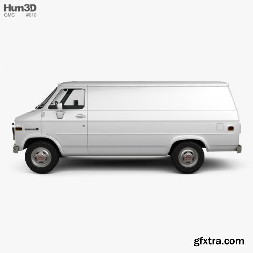 GMC Vandura Panel Van 1992 3D model