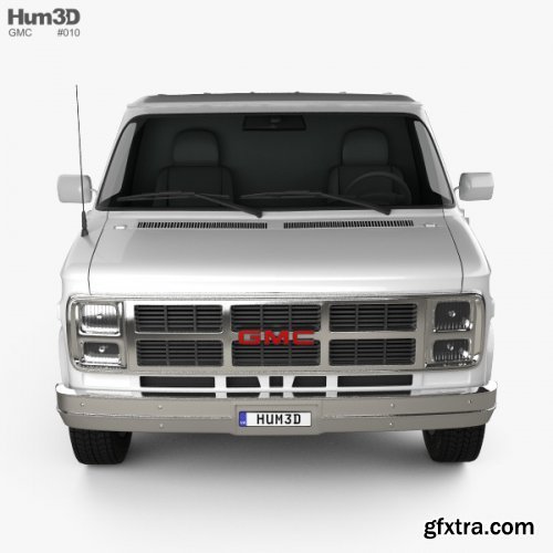 GMC Vandura Panel Van 1992 3D model