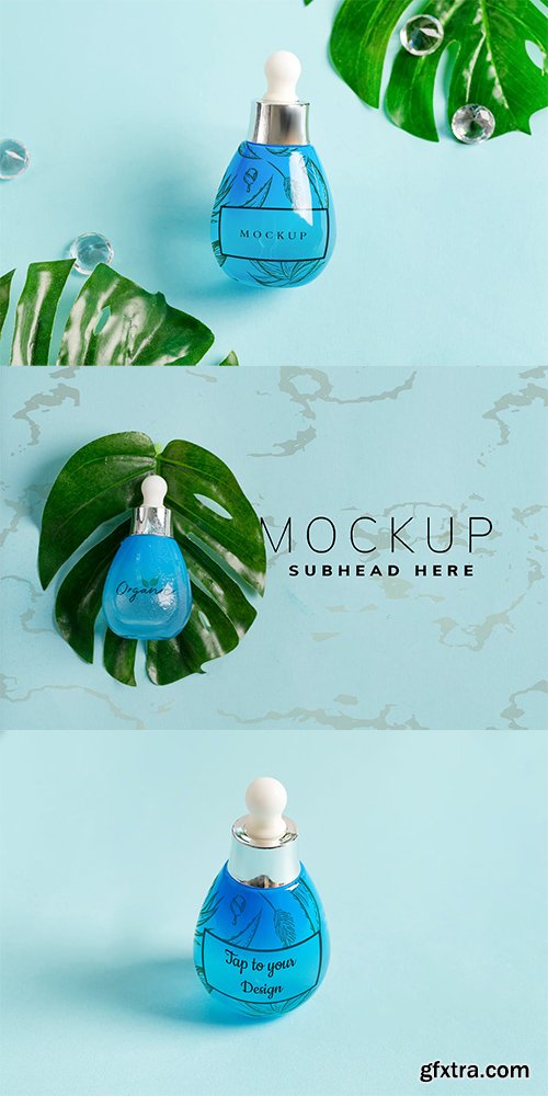 Dropper Bottle Mockup Set 5 9PCEUMY