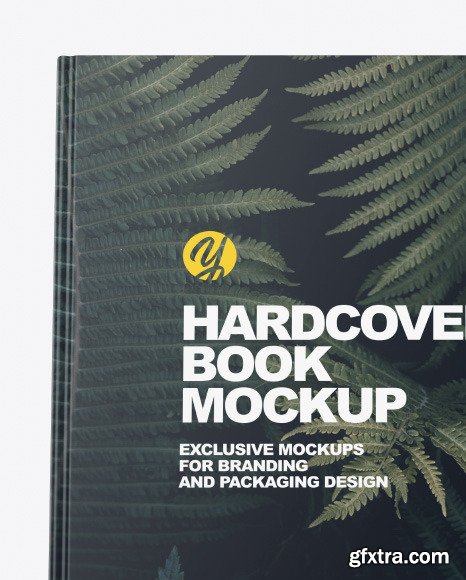 Matte Book w/ Stand Mockup 86356