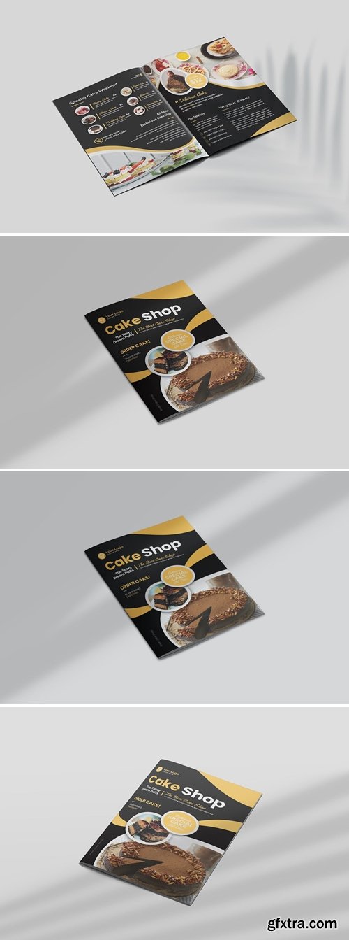 Cake Shop Bifold Brochure