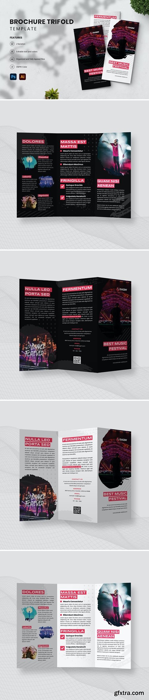 Brochure Trifold - Dugem 1