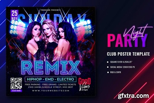 Night Club Flyer Template