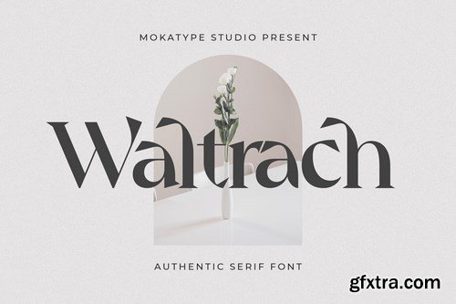 Waltrach - Authentic Serif Font