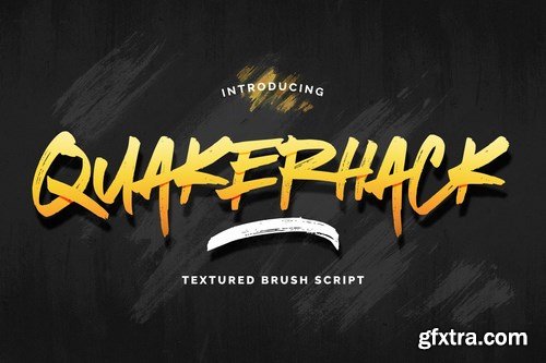 Quakuerhack - Textured Brush Script