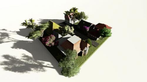 Videohive - Isometric housing in the countryside - 33098662 - 33098662