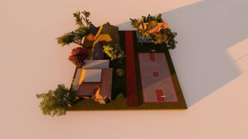 Videohive - Village isometric - 33098675 - 33098675