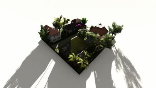 Videohive - Village isometric - 33098676 - 33098676