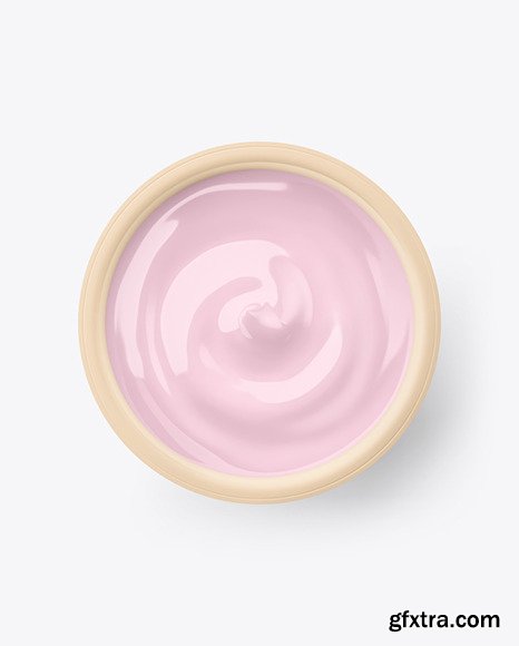 Yoghurt Cup Mockup 86196