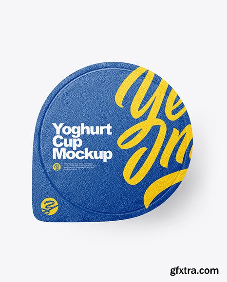 Yoghurt Cup Mockup 86196