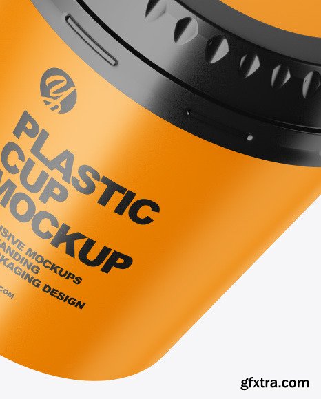 Matte Plastic Cup Mockup 86092