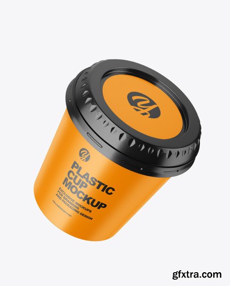 Matte Plastic Cup Mockup 86092