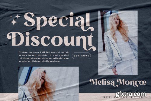 Melisa Modern Serif Font