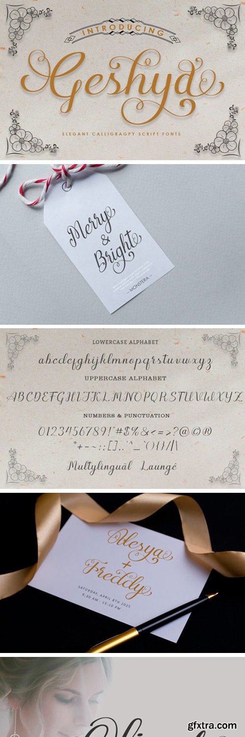 Geshya Font