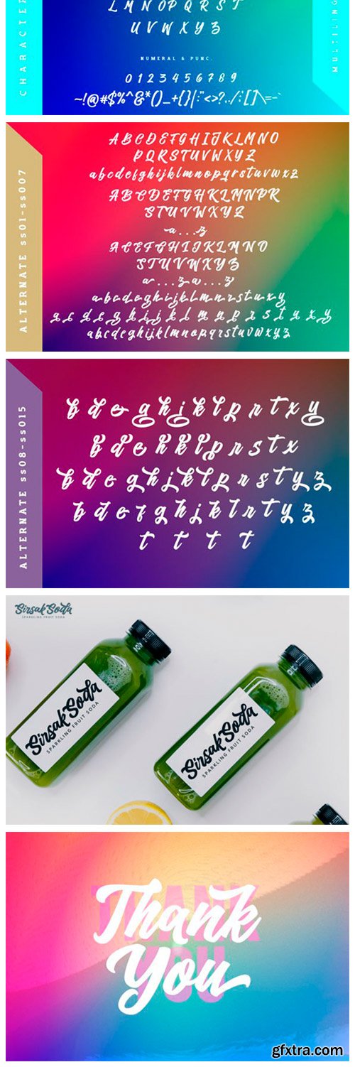 The Kedmote Script Font