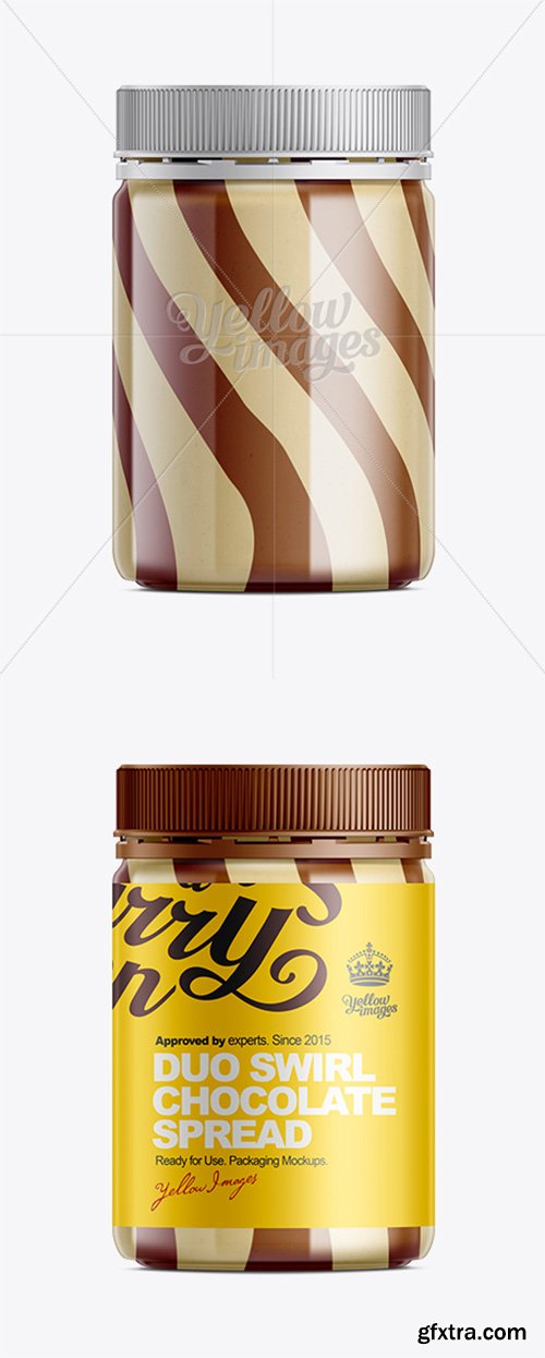 Duo Chocolate Spread Mockup 10539