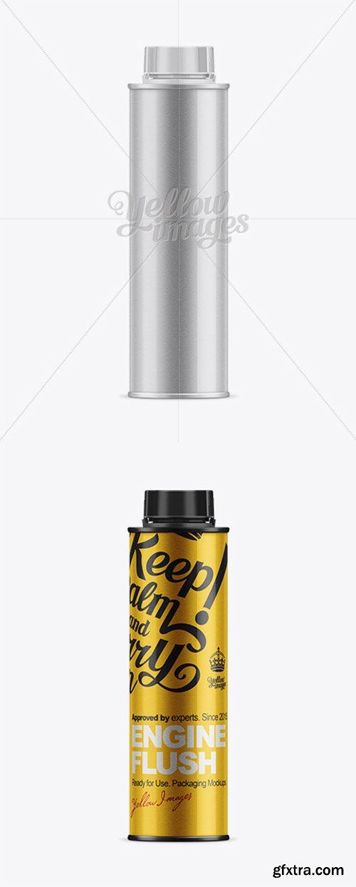 300ml Engine Flush Bottle Mockup 10603 