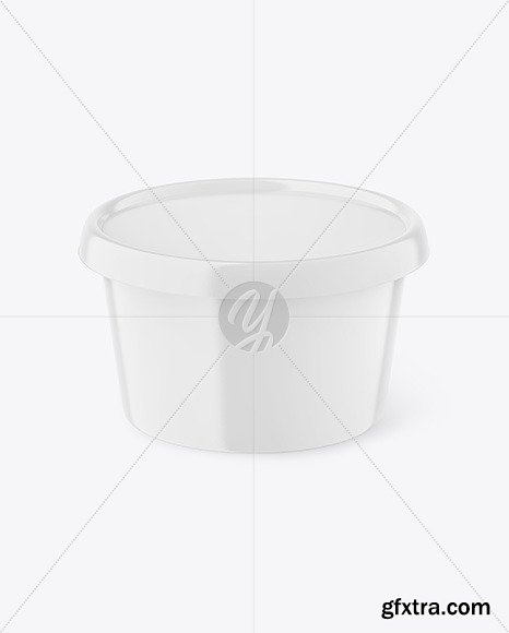 Glossy Plastic Cup Mockup 85580