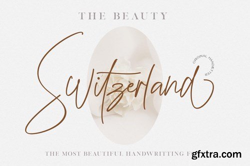 Beauty Switzerland Wedding Font