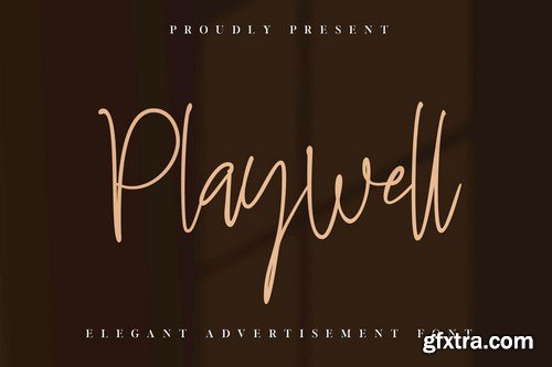 Playwell Business Signature Font