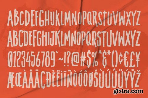 TROBOSH TYPEFACE BRUSH FONT