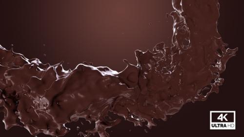 Videohive - Twisted Chocolate Splash V4 - 33058560 - 33058560