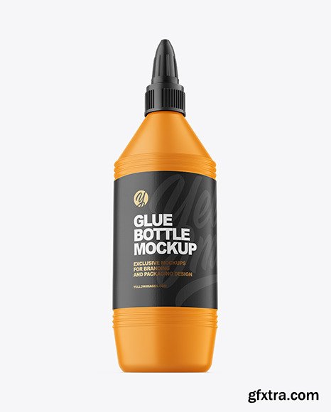 Matte Glue Bottle Mockup 86494