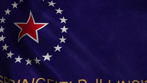 Videohive - Springfield flag, Illinois, United States of America - 33166883 - 33166883