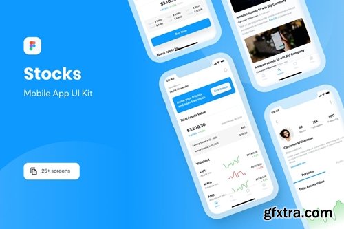 Invesiana - Stocks App UI Kit