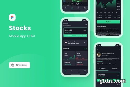 Stocks App UI Kit