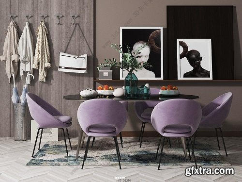 Modern Diningroom / Clothes / Decoration set