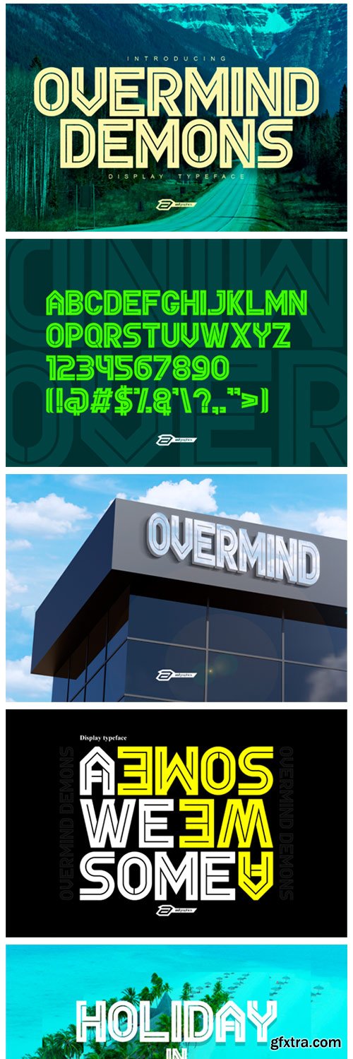 Overmind Demons Font