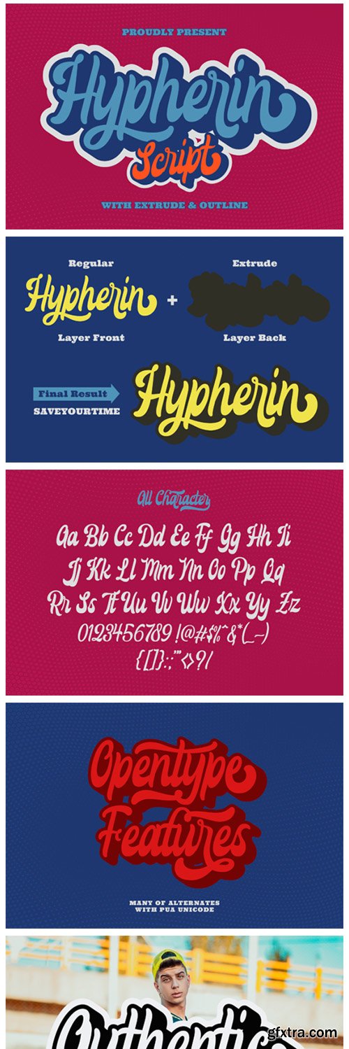 Hypherin Font