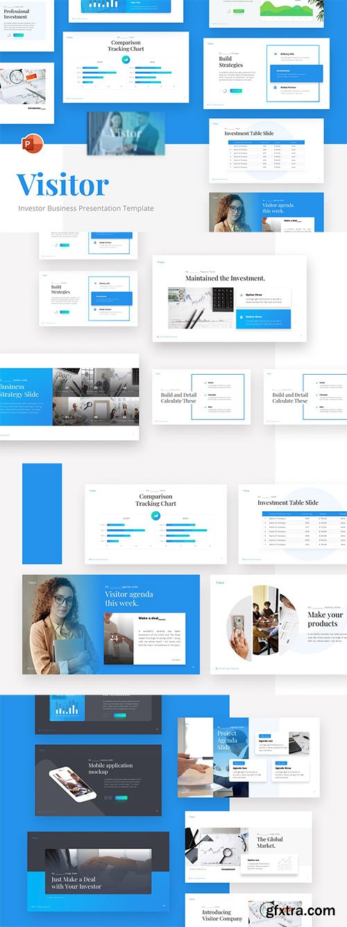 Visitor Investor Business Presentation Template