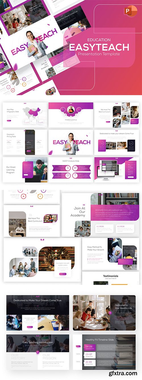 Easyteach Education PowerPoint Template