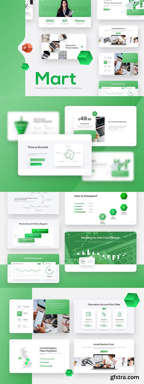 Mart Finance PowerPoint Template