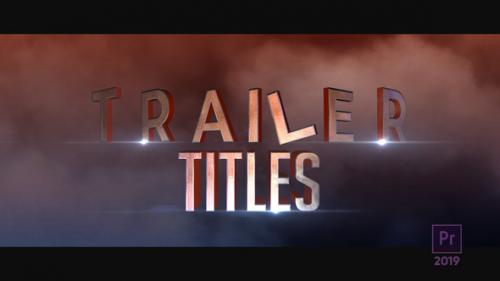 Videohive - 3D Trailer Titles - 31696641 - 31696641