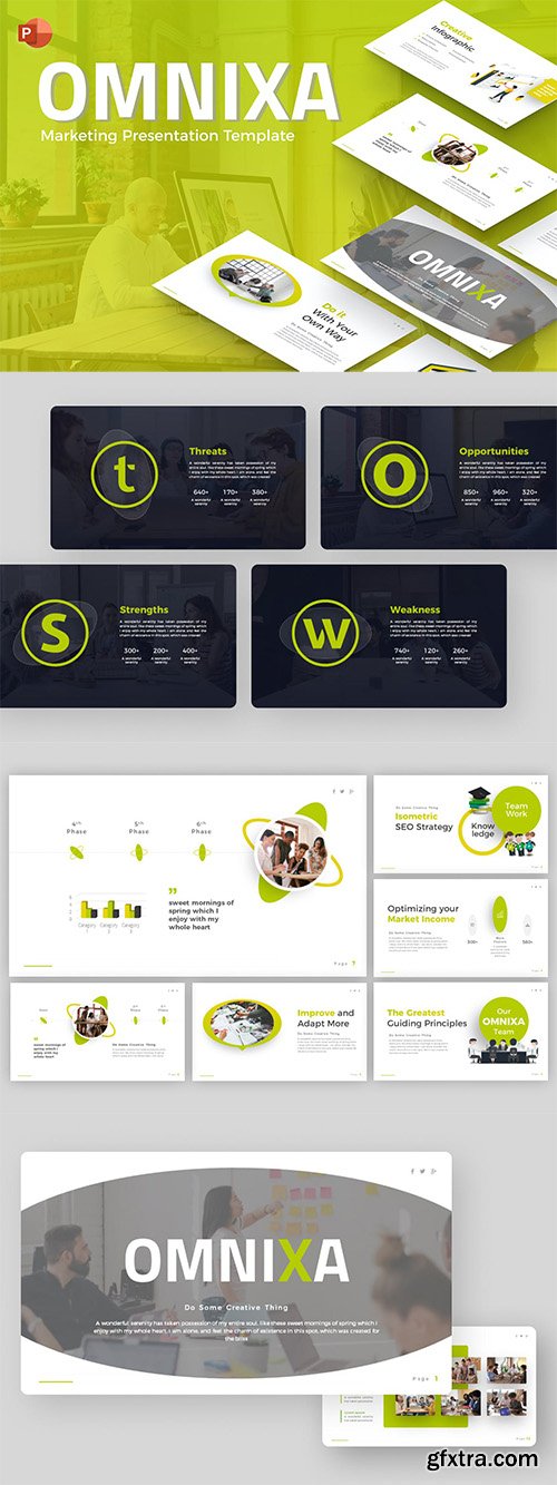 Omnixa Marketing PowerPoint Template