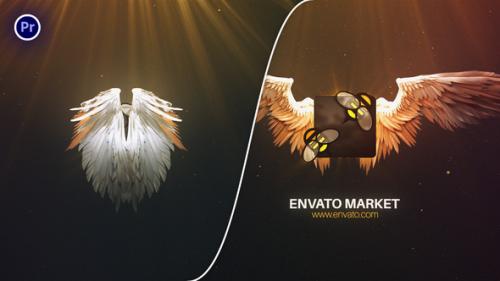 Videohive - Angel Wings Logo - 33131998 - 33131998