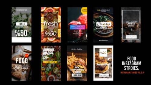 Videohive - Food Istagram Stories - 33152977 - 33152977