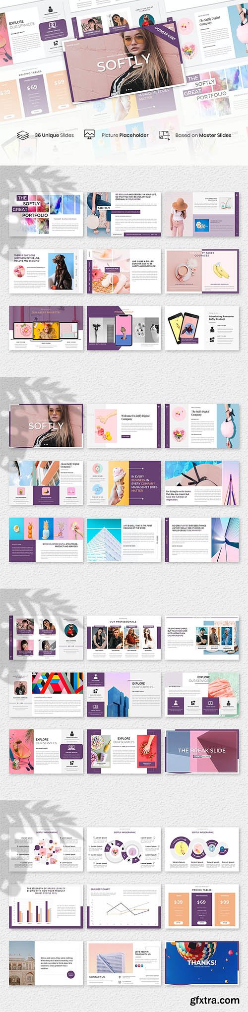 Softly – Creative Business Presentation Template